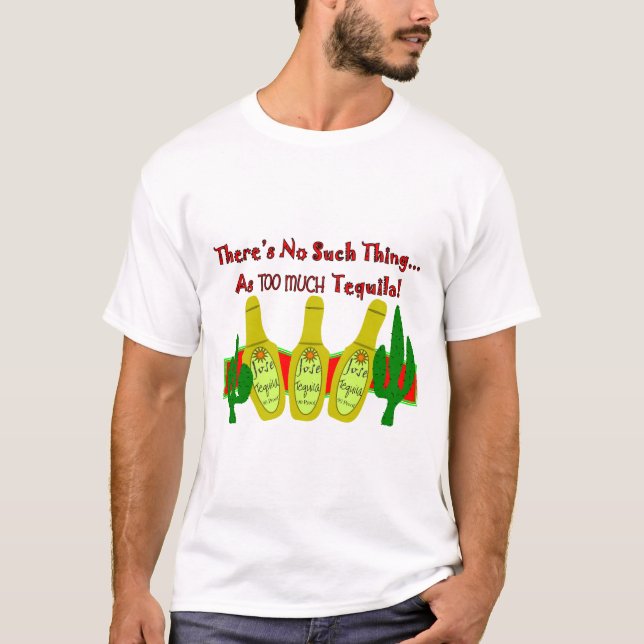 T-shirts et cadeaux d'amants de tequila (Devant)