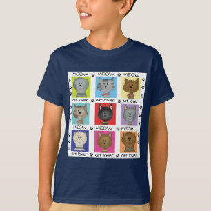 T-shirts et cadeaux d'amoureux des chats de Meow