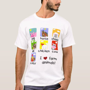 T-shirts et cadeaux d'animaux de ferme