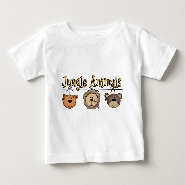 T-shirts et cadeaux d'animaux de jungle (Devant)