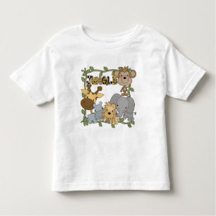T-shirts et cadeaux d'animaux de jungle de bébé