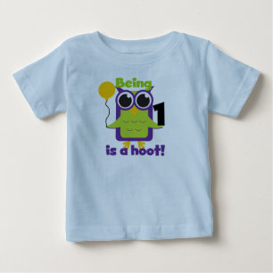 T-shirts et cadeaux d'anniversaire de Hoot Owl 1er