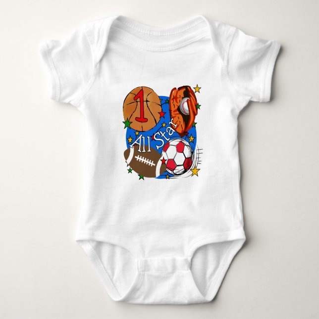 T-shirts et cadeaux d'anniversaire de sports d'All (Devant)