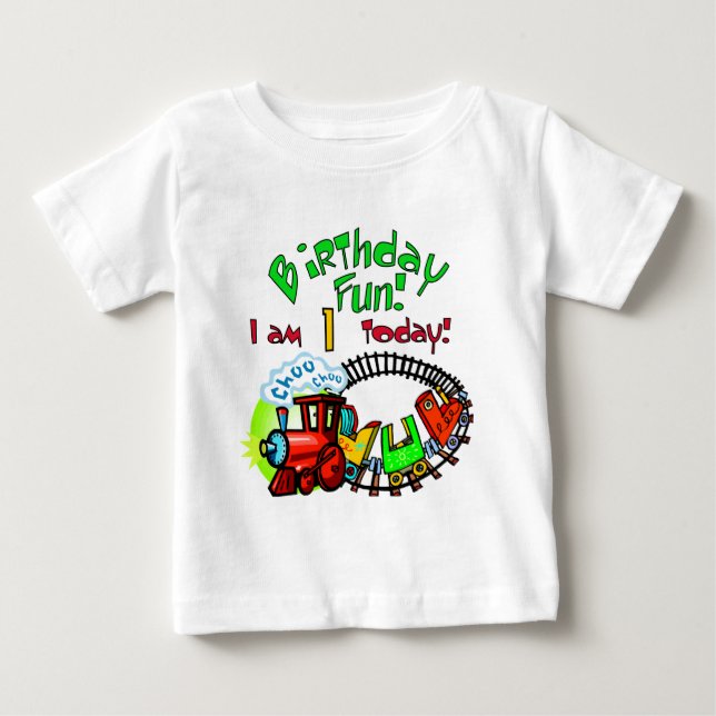 T-shirts et cadeaux d'anniversaire de train de (Devant)