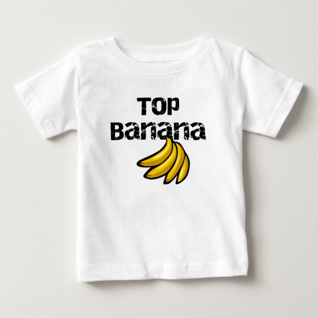 T-shirts et cadeaux de banane supérieure (Devant)