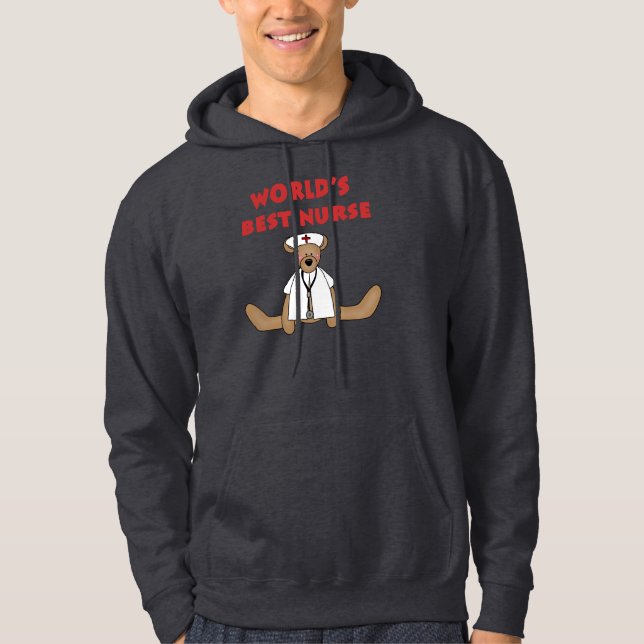 T-shirts et cadeaux de Bear World's Best Nurse (Devant)