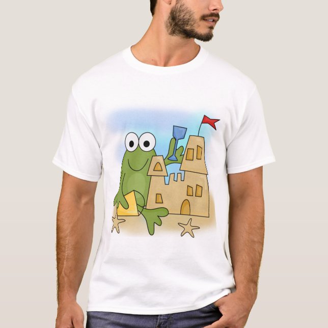 T-shirts et cadeaux de château de sable de (Devant)