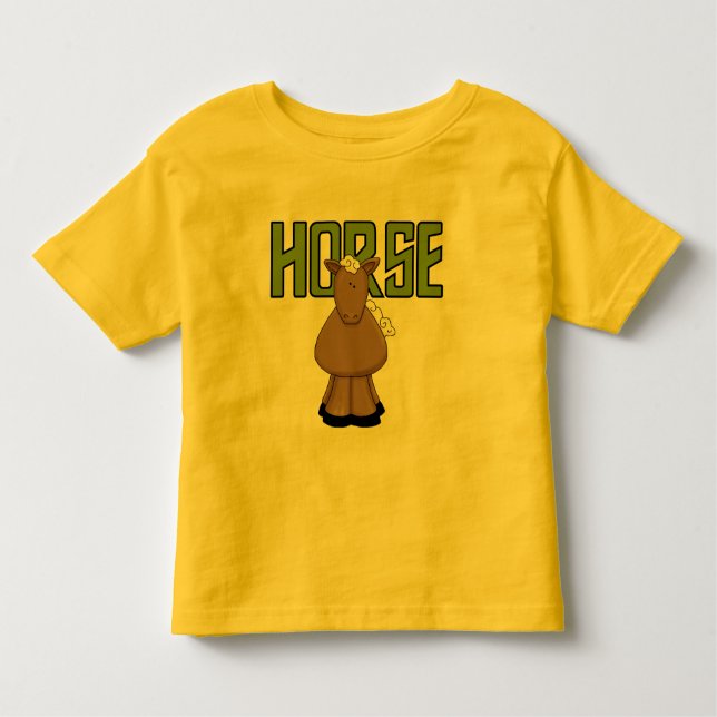 T-shirts et cadeaux de cheval (Devant)