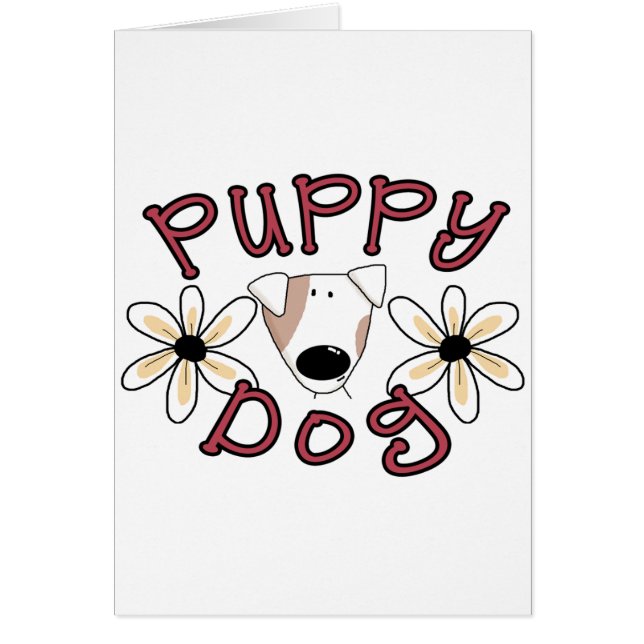 T-shirts et cadeaux de Chien Chien de Fleurs (Devant)