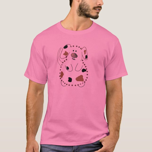 T-shirts et cadeaux de chien de bande dessinée (Devant)