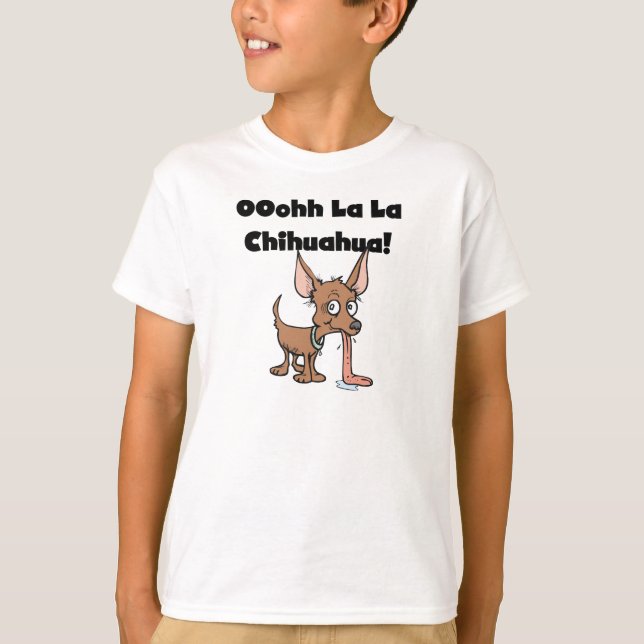 T-shirts et cadeaux de chiwawa de La de La d'Oohhh (Devant)