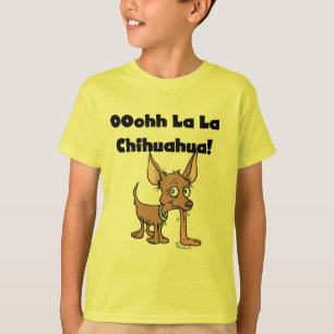 T-shirts et cadeaux de chiwawa de La de La d'Oohhh