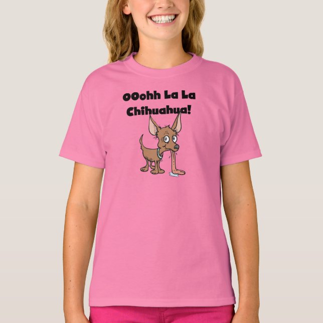 T-shirts et cadeaux de chiwawa de La de La d'Oohhh (Devant)