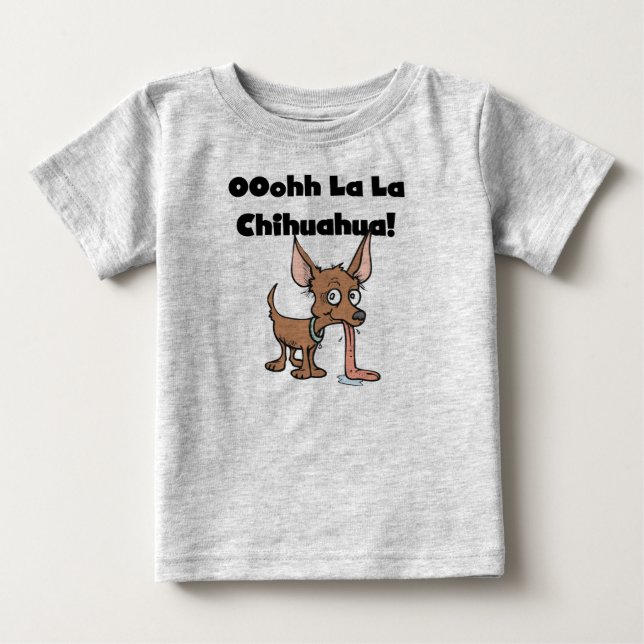 T-shirts et cadeaux de chiwawa de La de La d'Oohhh (Devant)