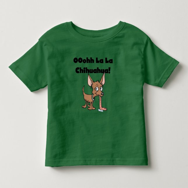T-shirts et cadeaux de chiwawa de La de La d'Oohhh (Devant)