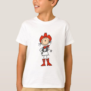 T-shirts et cadeaux de cow-girl de Red Hat