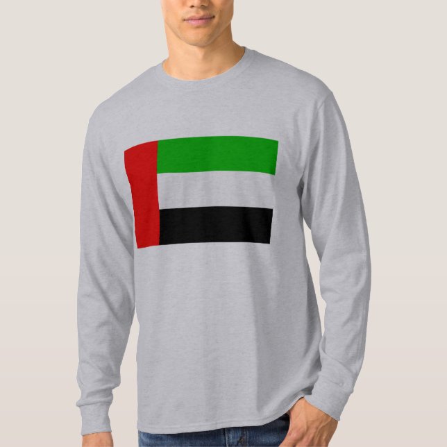 T-shirts et cadeaux de drapeau des Emirats Arabes (Devant)