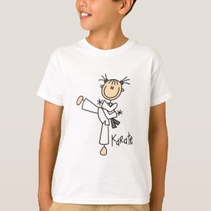 T-shirts et cadeaux de fille de karaté
