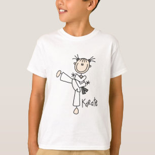 T-shirts et cadeaux de fille de karaté