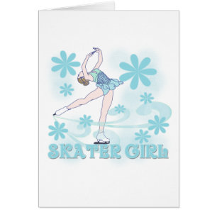 T-shirts et cadeaux de fille de patineur
