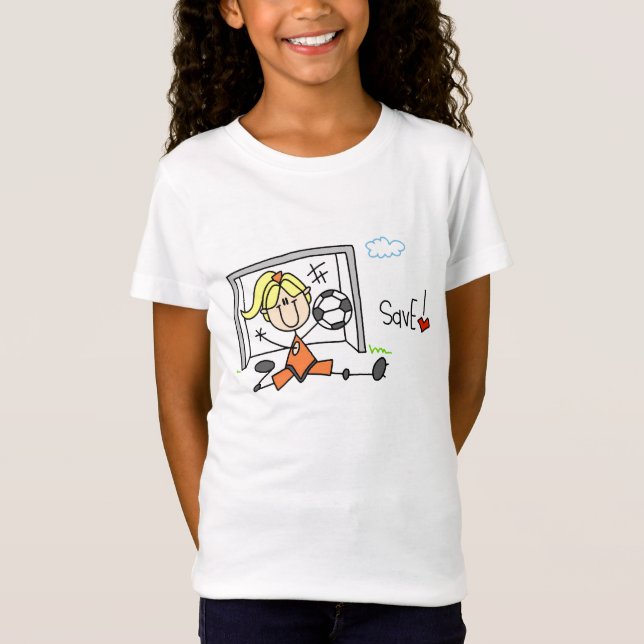 T-shirts et cadeaux de gardien de but du football (Devant)