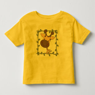 T-shirts et cadeaux de girafe de bébé