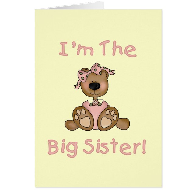 T-shirts et cadeaux de grande soeur d'ours de (Devant)