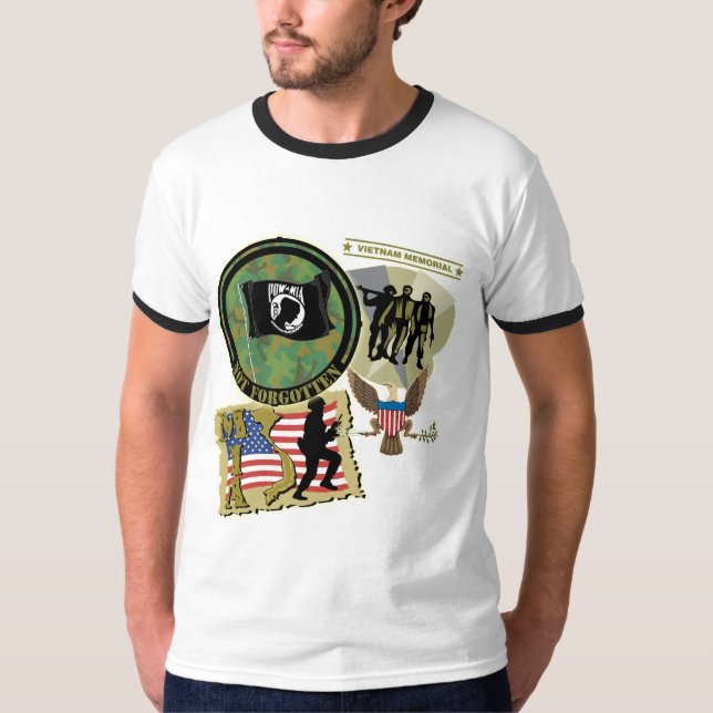T-shirts et cadeaux de guerre de Vietnam (Devant)