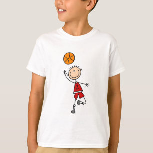 T-shirts et cadeaux de joueur de basket de garçon