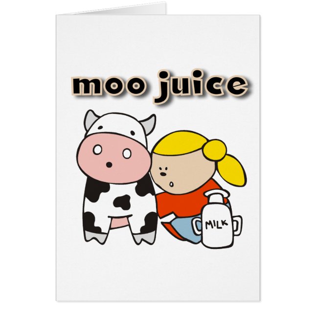 T-shirts et cadeaux de jus de MOO (Devant)