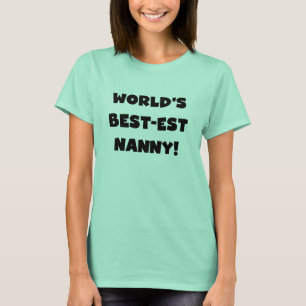 T-shirts et cadeaux de la meilleure nounou du mond