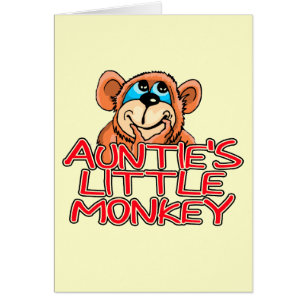 T-shirts et cadeaux de la petite singe de la tante