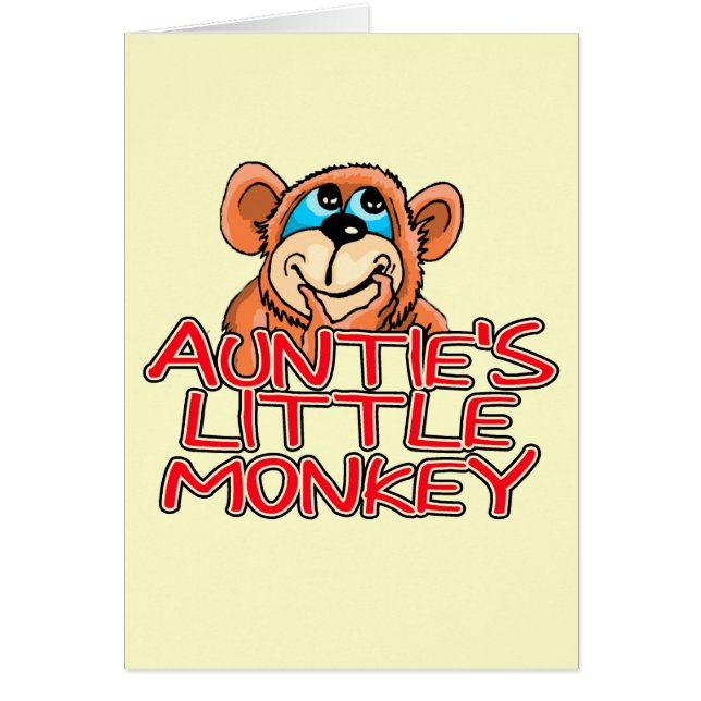 T-shirts et cadeaux de la petite singe de la tante (Devant)