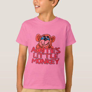 T-shirts et cadeaux de la petite singe de la tante
