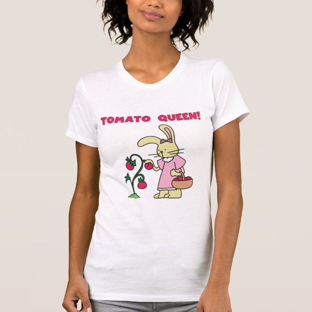 T-shirts et cadeaux de la Reine de tomate (Devant)