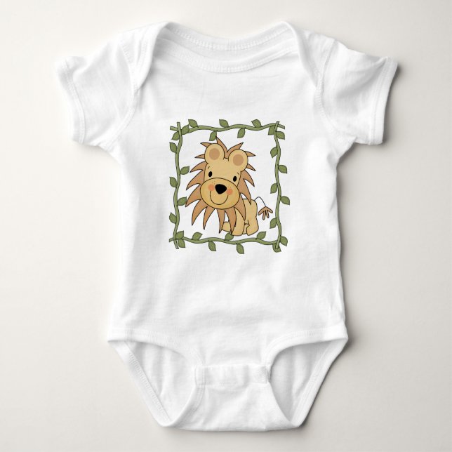 T-shirts et cadeaux de lion de bébé (Devant)