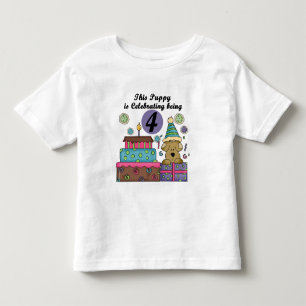 T-shirts et cadeaux de marionnettes pour le 4e ann