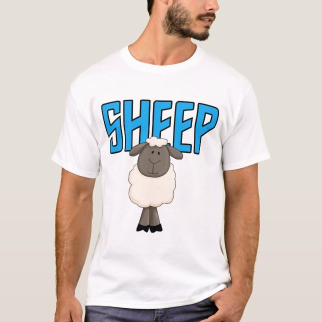 T-shirts et cadeaux de moutons (Devant)
