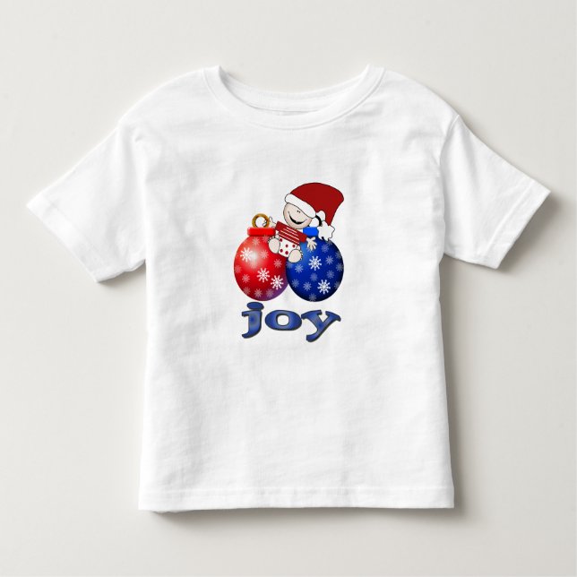 T-shirts et cadeaux de Noël pour bébé (Devant)