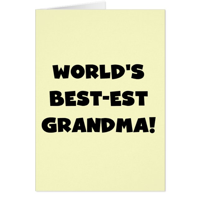 T-shirts et cadeaux de noir de grand-maman du (Devant)