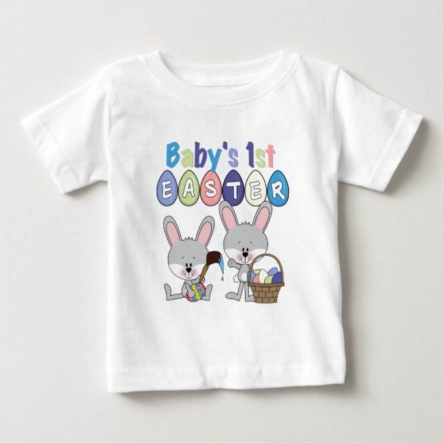 T-shirts et cadeaux de Pâques d'oeufs de pâques (Devant)