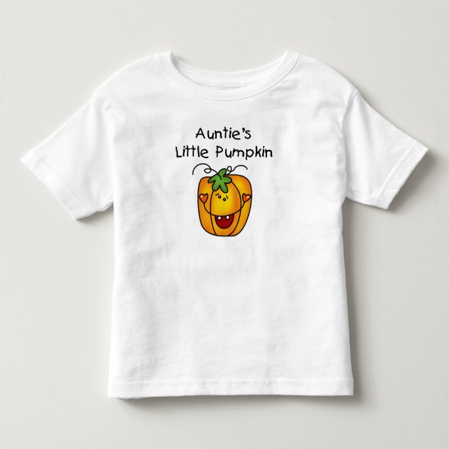 T-shirts et cadeaux de petite Citrouille de Tante (Devant)
