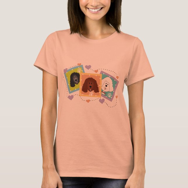 T-shirts et cadeaux de portraits de chien (Devant)