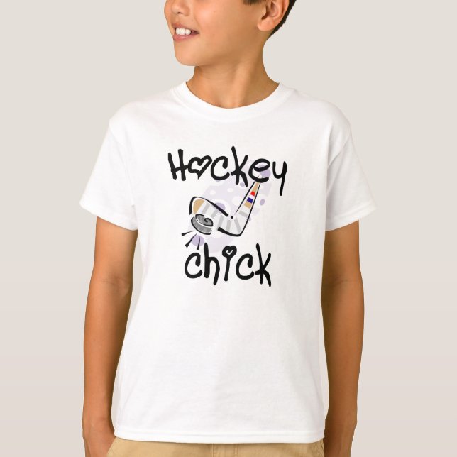 T-shirts et cadeaux de poussette de hockey (Devant)
