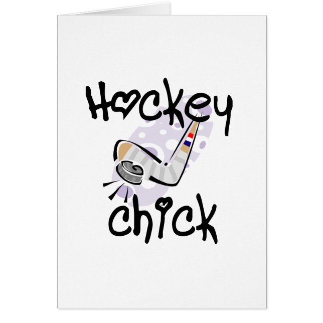 T-shirts et cadeaux de poussin d'hockey (Devant)