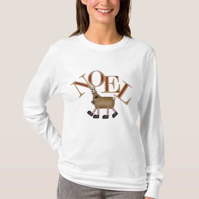 T-shirts et cadeaux de renne de NOEL (Devant)