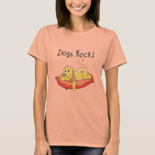 T-shirts et cadeaux de roche de chiens