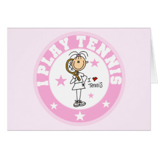 T-shirts et cadeaux de tennis de jeu de la fille I