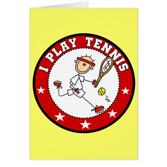 T-shirts et cadeaux de tennis de jeu d'I des (Devant)
