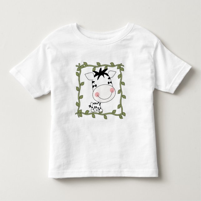 T-shirts et cadeaux de zèbre de bébé (Devant)